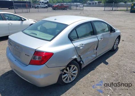 2012 Honda Civic Ex-L from USA, damaged, VIN 19XFB2F96CE038298